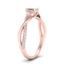 Load image into Gallery viewer, infinity-daisy-floral-emerald-cut-diamond-engagement-ring-in-rose-gold-FD9986EMR-NL-RG