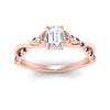 Load image into Gallery viewer, infinity-daisy-floral-emerald-cut-ruby-engagement-ring-in-rose-gold-FD9986EMRGRUDR-NL-RG