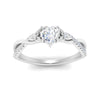 Load image into Gallery viewer, infinity-daisy-floral-heart-shaped-diamond-engagement-ring-in-white-gold-FD9986HTR-NL-WG