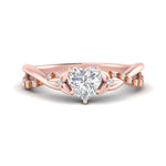 Load image into Gallery viewer, infinity-daisy-floral-heart-shaped-orange-sapphire-engagement-ring-in-rose-gold-FD9986HTRGSAOR-NL-RG