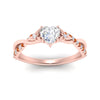 Load image into Gallery viewer, infinity-daisy-floral-heart-shaped-orange-sapphire-engagement-ring-in-rose-gold-FD9986HTRGSAOR-NL-RG