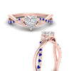 Load image into Gallery viewer, infinity-daisy-floral-heart-shaped-sapphire-engagement-ring-in-rose-gold-FD9986HTRGSABL-NL-RG