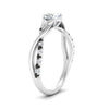 Load image into Gallery viewer, infinity-daisy-floral-oval-shaped-black-diamond-engagement-ring-in-white-gold-FD9986OVRGBLACK-NL-WG