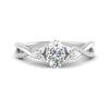 Load image into Gallery viewer, infinity-daisy-floral-oval-shaped-diamond-engagement-ring-in-white-gold-FD9986OVR-NL-WG