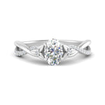 Load image into Gallery viewer, infinity-daisy-floral-oval-shaped-diamond-engagement-ring-in-white-gold-FD9986OVR-NL-WG