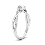 Load image into Gallery viewer, infinity-daisy-floral-oval-shaped-diamond-engagement-ring-in-white-gold-FD9986OVR-NL-WG
