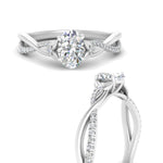 Load image into Gallery viewer, infinity-daisy-floral-oval-shaped-diamond-engagement-ring-in-white-gold-FD9986OVR-NL-WG