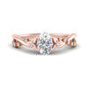 Load image into Gallery viewer, infinity-daisy-floral-oval-shaped-orange-sapphire-engagement-ring-in-rose-gold-FD9986OVRGSAOR-NL-RG