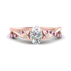 Load image into Gallery viewer, infinity-daisy-floral-oval-shaped-pink-sapphire-engagement-ring-in-rose-gold-FD9986OVRGSADRPI-NL-RG