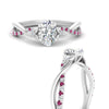 Load image into Gallery viewer, infinity-daisy-floral-oval-shaped-pink-sapphire-engagement-ring-in-white-gold-FD9986OVRGSADRPI-NL-WG