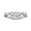 Load image into Gallery viewer, infinity-daisy-floral-radiant-cut-black-diamond-engagement-ring-in-white-gold-FD9986RARGBLACK-NL-WG
