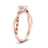 Load image into Gallery viewer, infinity-daisy-floral-radiant-cut-orange-sapphire-engagement-ring-in-rose-gold-FD9986RARGSAOR-NL-RG