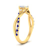 Load image into Gallery viewer, infinity-daisy-floral-radiant-cut-sapphire-engagement-ring-in-yellow-gold-FD9986RARGSABL-NL-YG