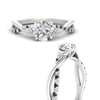 Load image into Gallery viewer, infinity-daisy-floral-round-cut-black-diamond-engagement-ring-in-white-gold-FD9986RORGBLACK-NL-WG