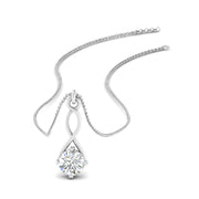 Infinity Solitaire Pendant