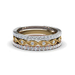 Load image into Gallery viewer, infinity-diamond-stackable-womens-wedding-ring-in-14K-white-gold-FD8054B-NL-MX.jpg