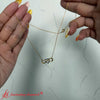 Load image into Gallery viewer, infinity-diamond-two-tone-pendant-necklace-in-FDPD11206_4