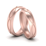 Load image into Gallery viewer, Infinity Engraved Gay Wedding Rings