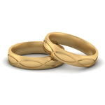 Load image into Gallery viewer, Infinity Engraved Gay Wedding Rings