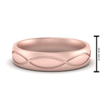 Load image into Gallery viewer, Infinity Grooved Mens Gold Ring
