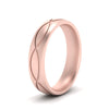 Load image into Gallery viewer, Infinity Grooved Mens Gold Ring