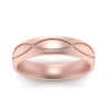 Load image into Gallery viewer, Infinity Grooved Mens Gold Ring