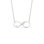 Load image into Gallery viewer, infinity-name-necklace-in-FDPD11295-NL-WG