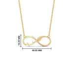 Load image into Gallery viewer, infinity-name-necklace-in-FDPD11295-NL-YG