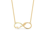 Load image into Gallery viewer, infinity-name-necklace-in-FDPD11295-NL-YG