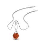Load image into Gallery viewer, Infinity Solitaire Pendant