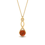 Load image into Gallery viewer, Infinity Solitaire Pendant