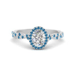 Load image into Gallery viewer, infinity-oval-halo-diamond-engagement-ring-with-blue-topaz-in-white-gold-FD9126OVRGICBLTO-NL-WG_6af34f04-2ff2-4d18-b71e-42c7514f438b?v=1757924932