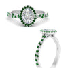 Load image into Gallery viewer, infinity-oval-halo-diamond-engagement-ring-with-emerald-in-white-gold-FD9126OVRGEMGRANGLE3-NL-WG_a165611e-2bb5-4ecb-b4e2-aca8b2996c31?v=1757924932