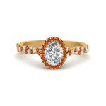Load image into Gallery viewer, infinity-oval-halo-diamond-engagement-ring-with-orange-sapphire-in-yellow-gold-FD9126OVRGSAOR-NL-YG_54702ef5-9d96-4373-a0ba-1eafb3017901?v=1757924932