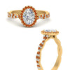 Load image into Gallery viewer, infinity-oval-halo-diamond-engagement-ring-with-orange-sapphire-in-yellow-gold-FD9126OVRGSAORANGLE3-NL-YG_709aaef4-83d8-4b5d-a2a5-3a6b83d150d4?v=1757924932