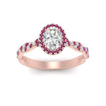 Load image into Gallery viewer, infinity-oval-halo-diamond-engagement-ring-with-pink-sapphire-in-rose-gold-FD9126OVRGSADRPIANGLE5-NL-RG_6ef8d919-7d95-425b-91c5-0fc95de47f08?v=1757924932