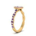 Load image into Gallery viewer, infinity-oval-halo-diamond-engagement-ring-with-purple-topaz-in-yellow-gold-FD9126OVRGVITOANGLE2-NL-YG_81d93214-d883-4676-b2d1-93bb13cacd86?v=1757924932