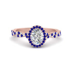 Load image into Gallery viewer, infinity-oval-halo-diamond-engagement-ring-with-sapphire-in-rose-gold-FD9126OVRGSABL-NL-RG_9c17ab95-cd0d-41f4-af6f-15a6382bc3db?v=1757924931