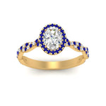 Load image into Gallery viewer, infinity-oval-halo-diamond-engagement-ring-with-sapphire-in-yellow-gold-FD9126OVRGSABLANGLE5-NL-YG_6f4ec6df-14a3-4c8f-a70d-829663dcf5d5?v=1757924932