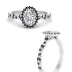 Load image into Gallery viewer, infinity-oval-halo-engagement-ring-with-black-diamond-in-white-gold-FD9126OVRGBLACKANGLE3-NL-WG_b67641d7-b8e8-43e5-a3ba-8f76ddf428dd?v=1757924932