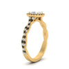 Load image into Gallery viewer, infinity-oval-halo-engagement-ring-with-black-diamond-in-yellow-gold-FD9126OVRGBLACKANGLE2-NL-YG_f4208af0-9f48-4c6c-bd11-4c1ca2d5c75e?v=1757924932