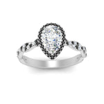 Load image into Gallery viewer, infinity-pear-halo-black-diamond-engagement-ring-in-white-gold-FD9126PERGBLACKANGLE5-NL-WG_646f8d05-2c41-40db-93d7-91e9e1e7648b?v=1757924943