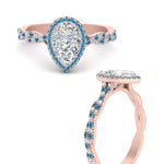 Load image into Gallery viewer, infinity-pear-halo-blue-topaz-engagement-ring-in-rose-gold-FD9126PERGICBLTOANGLE3-NL-RG_3a4afe29-345a-48a9-b1f7-948ebe316306?v=1757924943