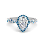 Load image into Gallery viewer, infinity-pear-halo-blue-topaz-engagement-ring-in-white-gold-FD9126PERGICBLTO-NL-WG_243528aa-2e4f-46b7-9b6a-446c4f21b5b8?v=1757924943