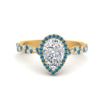Load image into Gallery viewer, infinity-pear-halo-blue-topaz-engagement-ring-in-yellow-gold-FD9126PERGICBLTO-NL-YG_b485944e-e4fc-4b01-891f-b5042993d59b?v=1757924943
