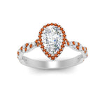 Load image into Gallery viewer, infinity-pear-halo-orange-sapphire-engagement-ring-in-white-gold-FD9126PERGSAORANGLE5-NL-WG_2bdef93b-493f-4966-98c8-402ffc3a96a9?v=1757924942