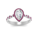 Load image into Gallery viewer, infinity-pear-halo-pink-sapphire-engagement-ring-in-white-gold-FD9126PERGSADRPIANGLE5-NL-WG_6b3cd6f3-de97-4a25-bcbe-b41e582b5f5d?v=1757924942
