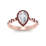 Load image into Gallery viewer, infinity-pear-halo-ruby-engagement-ring-in-rose-gold-FD9126PERGRUDRANGLE5-NL-RG_1bb3167c-f1e1-4cdd-9f63-ec542ce96dbc?v=1757924943