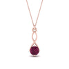 Load image into Gallery viewer, Infinity Solitaire Pendant