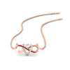Load image into Gallery viewer, infinity-pink-sapphire-two-tone-pendant-necklace-in-FDPD11206GSADRPI-NL-RG.jpg
